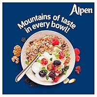 Vista 2 de Alpen Sin Azúcar Añadido La Receta Suiza 560 G (Paquete de 6)