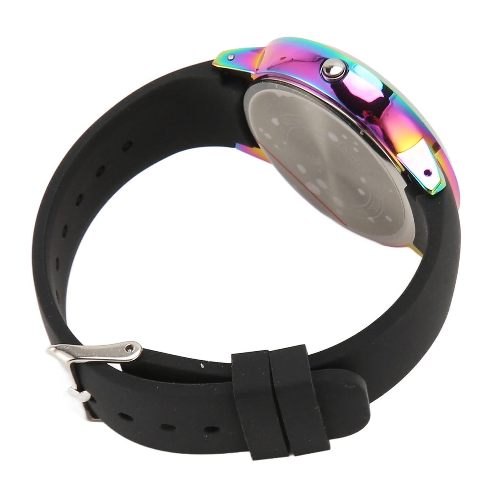Orologio Digitale da Uomo, Orologio Sportivo Ultra Sottile Retroilluminato con Allarme Data Conto alla Rovescia Allarme Touch Screen a Colori Rotondo 50M Resistente