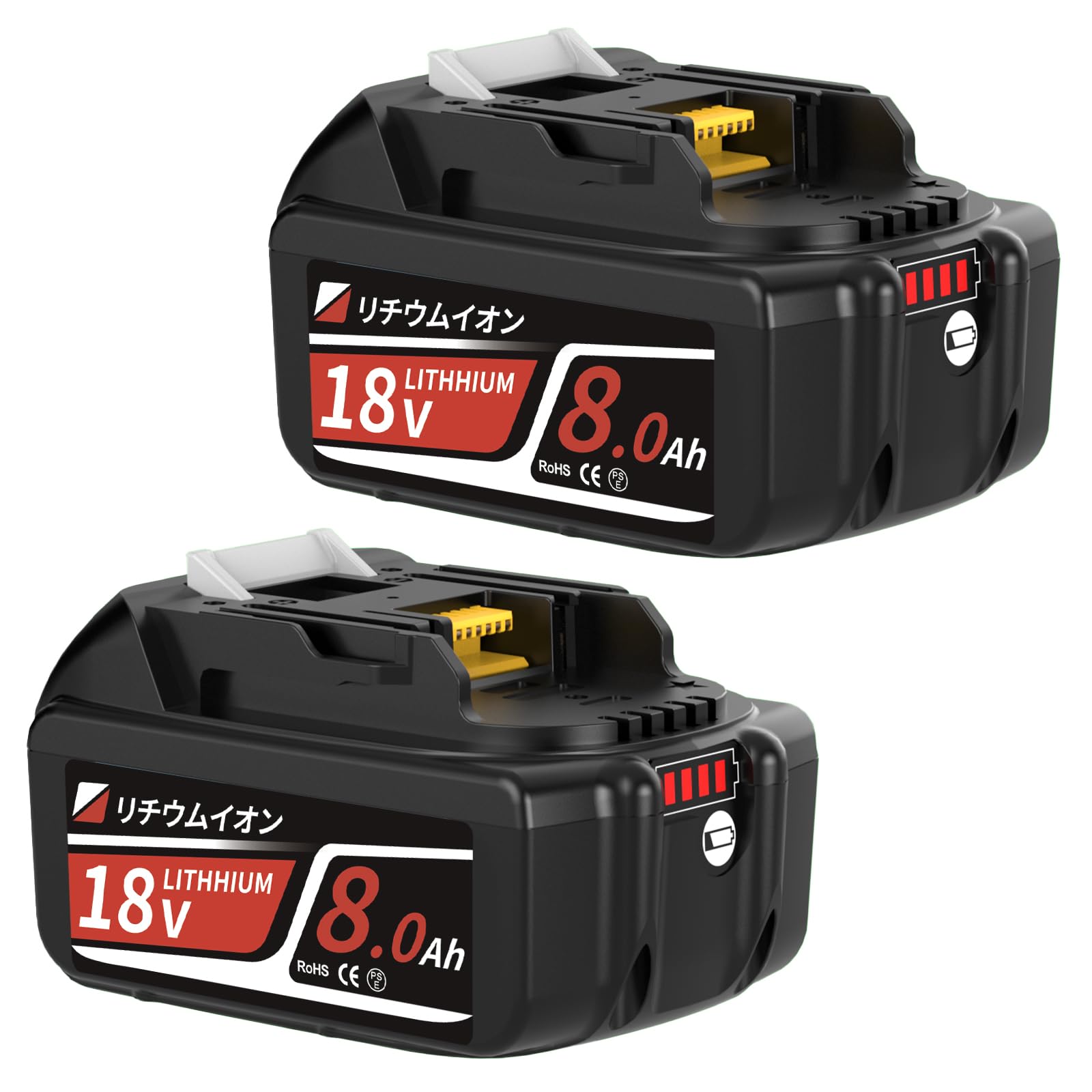 本日最安！２個 マキタ BL1890 18V 9Ah バッテリー BL1860 Amazon.co.jp: 【8000mAh最高容量】DOSCTT 互換マキタ18V