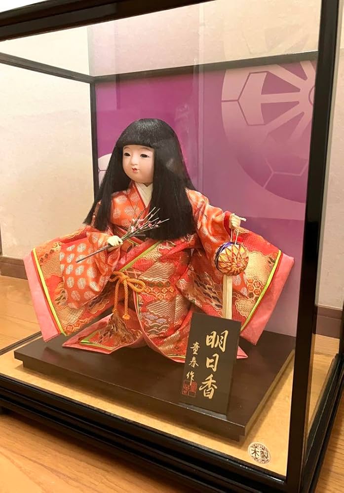 創作人形わらべうた　日本のまつり Amazon | 市松人形「明日香」日本人形 童春作 | 市松人形