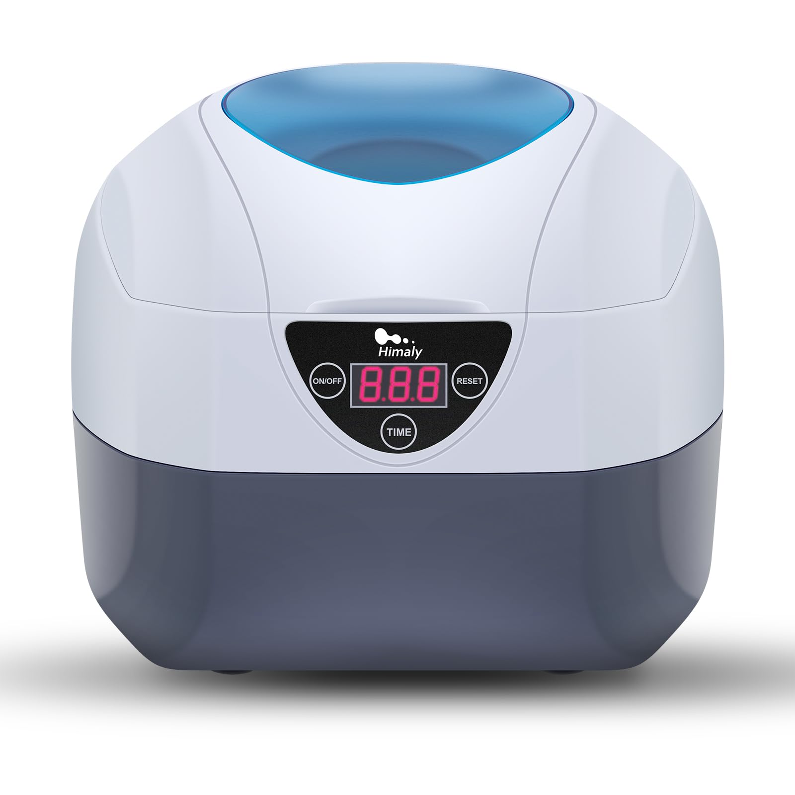 himaly Pulitore ad Ultrasuoni, 750ML Lavatrice ad Ultrasuoni Professionale per Gioielli，Pulizia di Occhiali, Gioielli, Orologi, Anelli, Collane ECC