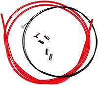 Vista 3 de Box Kit de carcasa de cable de freno de bicicleta lineal con 1 juego de línea de freno de bicicleta, 1 carcasa de cable de bicicleta con 2 tapas