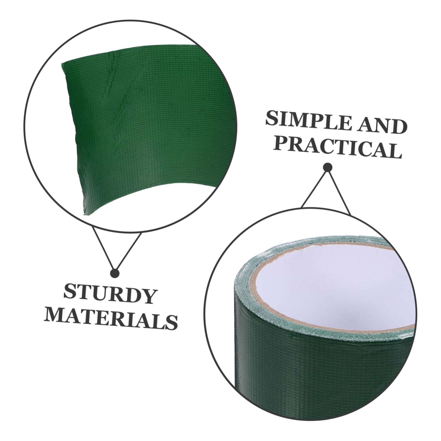 Ruban Adhésif en Tissu Fibre de Verre Nylon pour Bâche Imperméable de Réparation Facile à Appliquer Vert pour Auvent et Trampoline en Extérieur