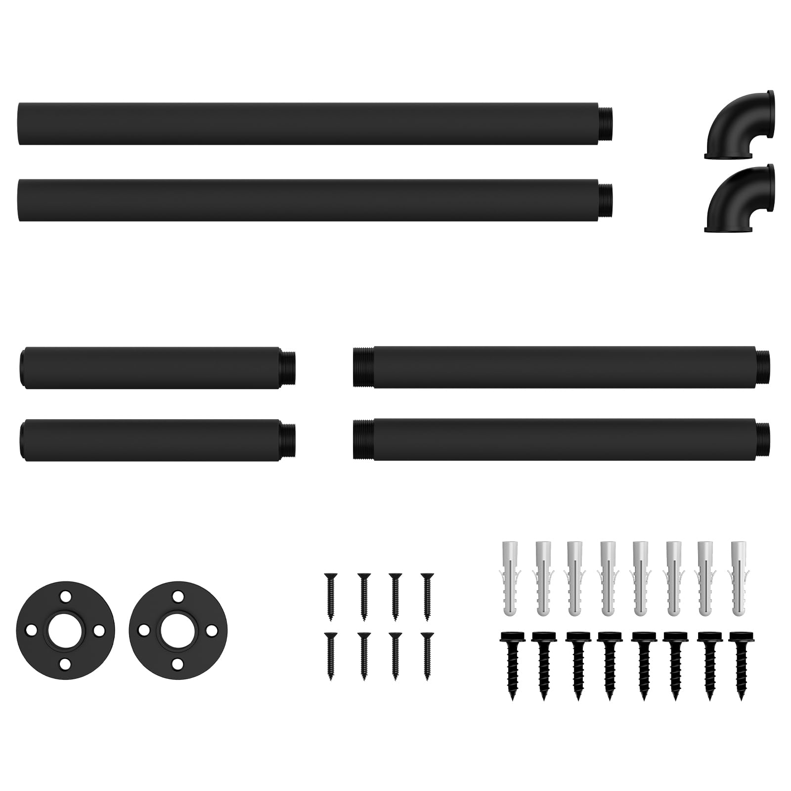 Shinoske Organizador de Techo y Pared para Garaje, Soporte Ajustable para Equipos Largos y Pesados, Ideal para Tablas de Surf, Escaleras, Herramientas, Solución de Almacenamiento para Trastero