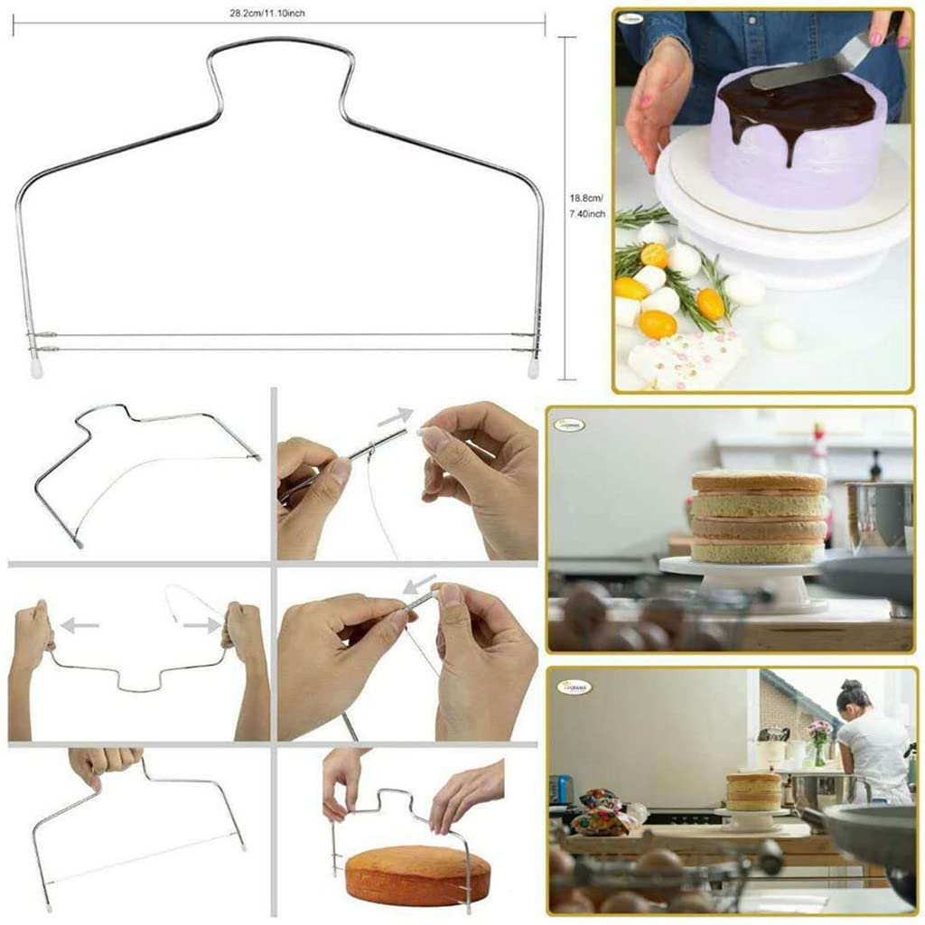 Kit Profesional de decoración de Cupcakes de 73 Piezas: Incluye Plato Giratorio, Mangas pasteleras, boquillas, espátula y alisador de glaseado.