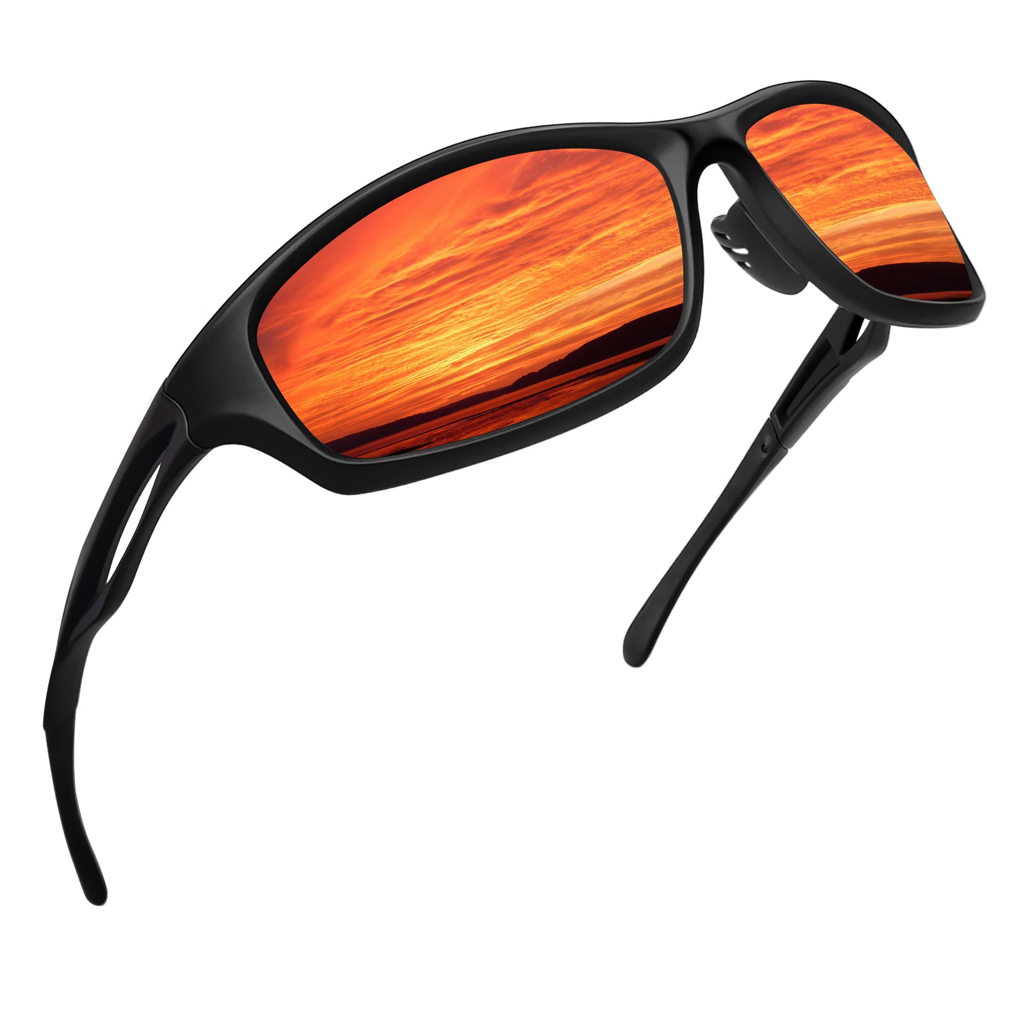 Joopin Gafas de Sol Deportivas Polarizadas con Protección UV 400 Gafas de Ciclismo, Bicicleta Montaña Moto, Golf y Deportes al Aire Libre para Hombres y Mujeres