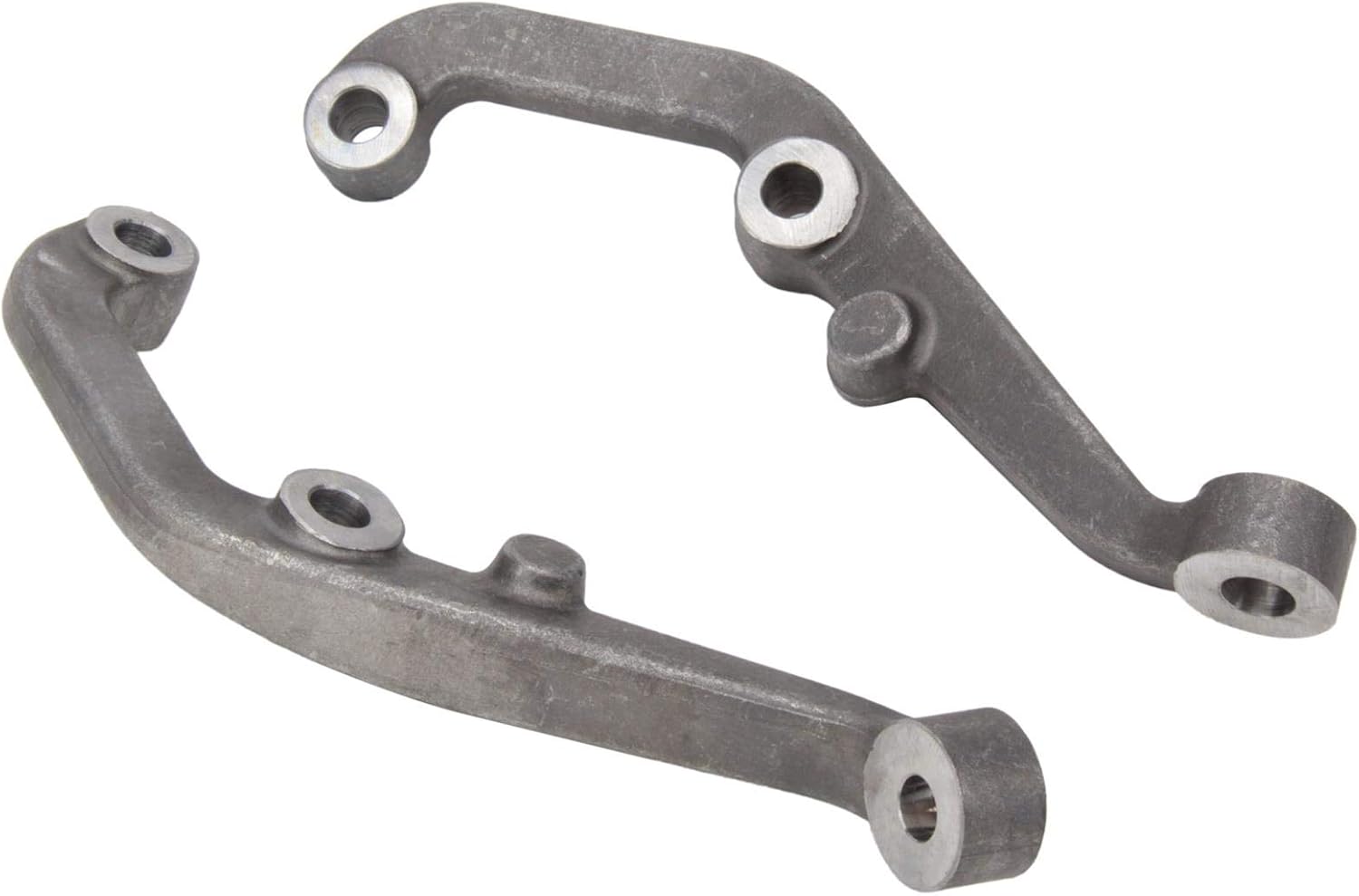 Speedway Motors 5-Lug Steering Arms Pair, Steel Bolt-On Replacement for Disc Brake Conversions Using 5-Lug Spindles, Compatible with 1962–1967 Chevy II Nova