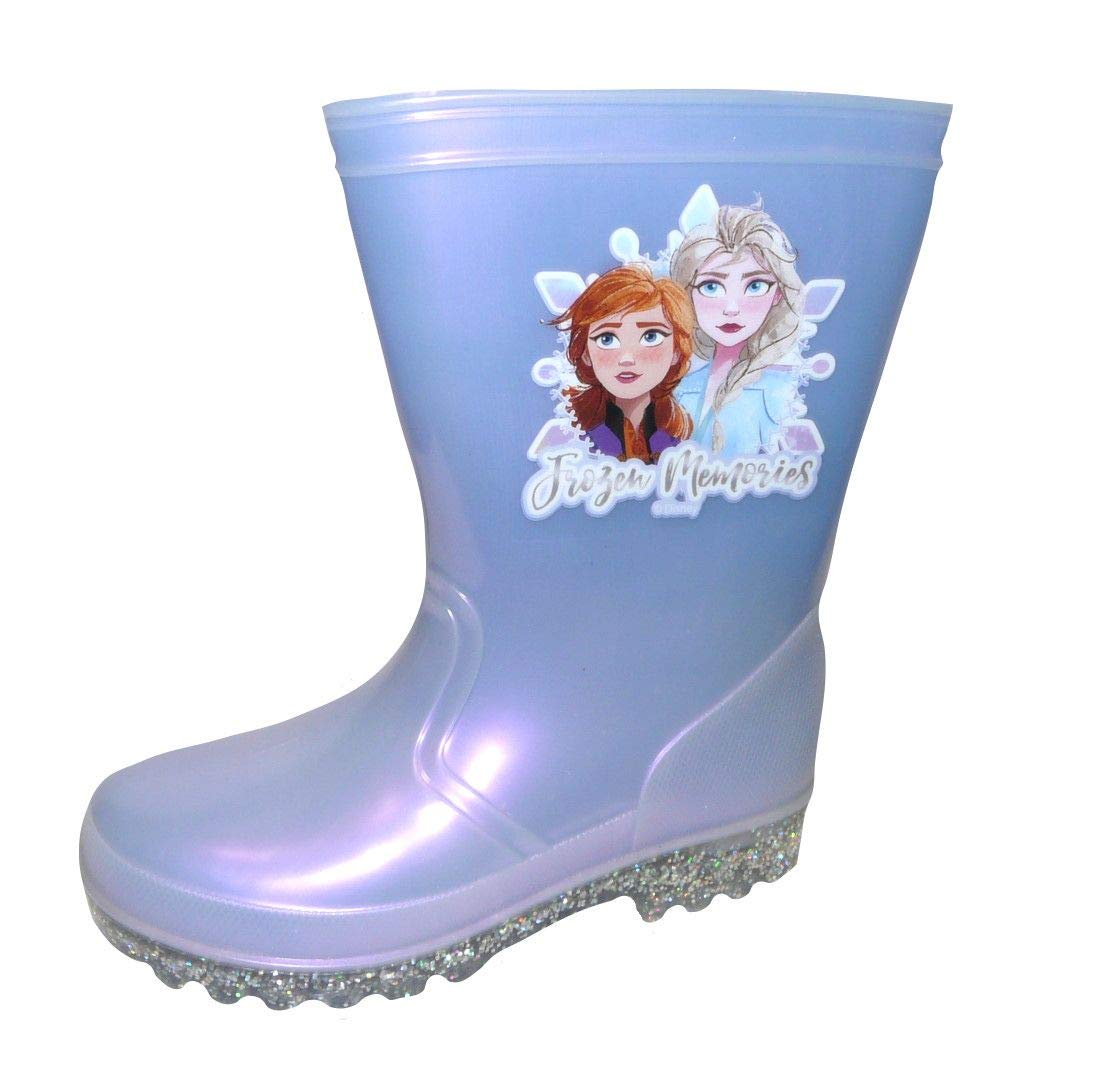 W Lamb Girls Frozen Anna and Elsa Wellies Wellington Boots - UK Child 12