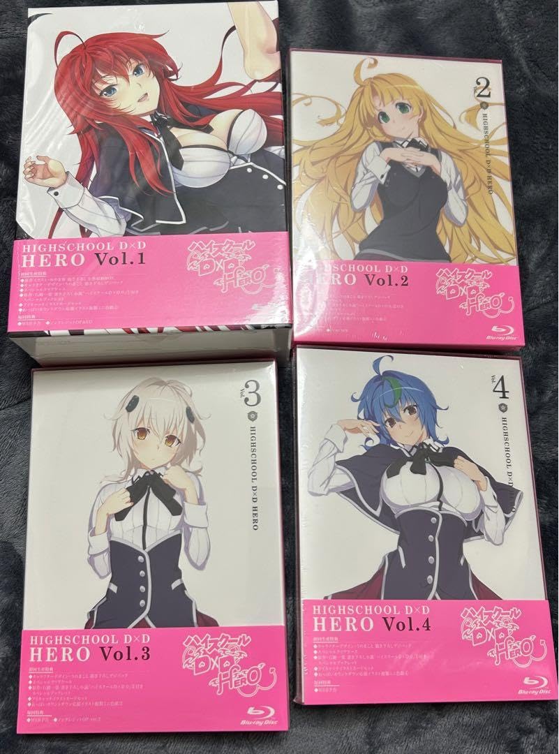 ハイスクールD×D HERO 4巻セット 〈初回生産限定版〉[Blu-ray] Amazon.co.jp: ハイスクールd×d hero 初回版4巻セットまとめ売り