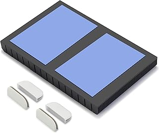 GLOTRENDS アルミニウムヒートシンク(WiFiルーター用)、180x115x15mmアルミボディ、サーマルパッド2枚付属