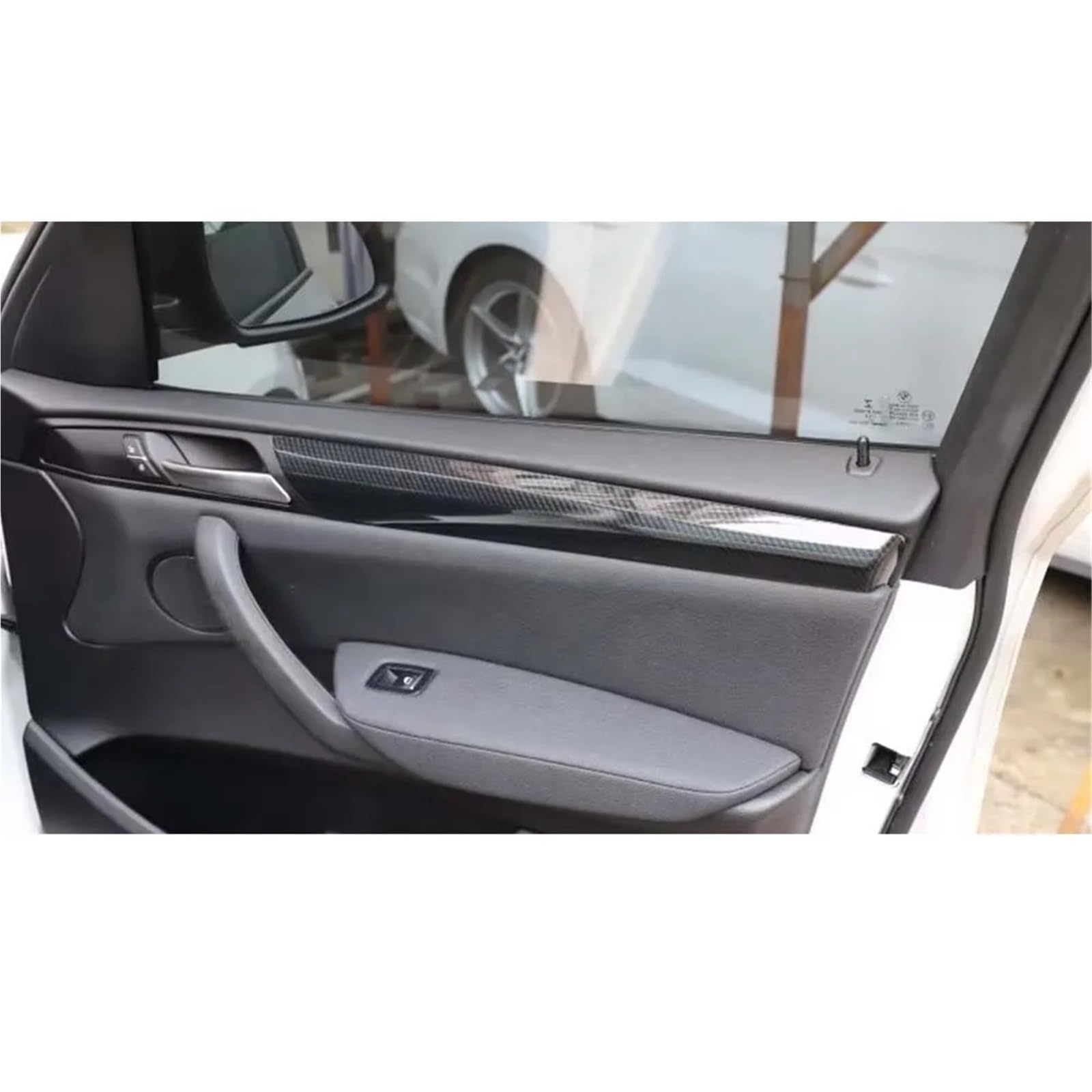 Ochrona Podłokietnika Pokrowiec Pasuje do BMW X3 F25 X4 2011-2016 RHD Zestaw wnętrza samochodu Zestaw paneli drzwiowych Zestaw osłon deski rozdzielczej