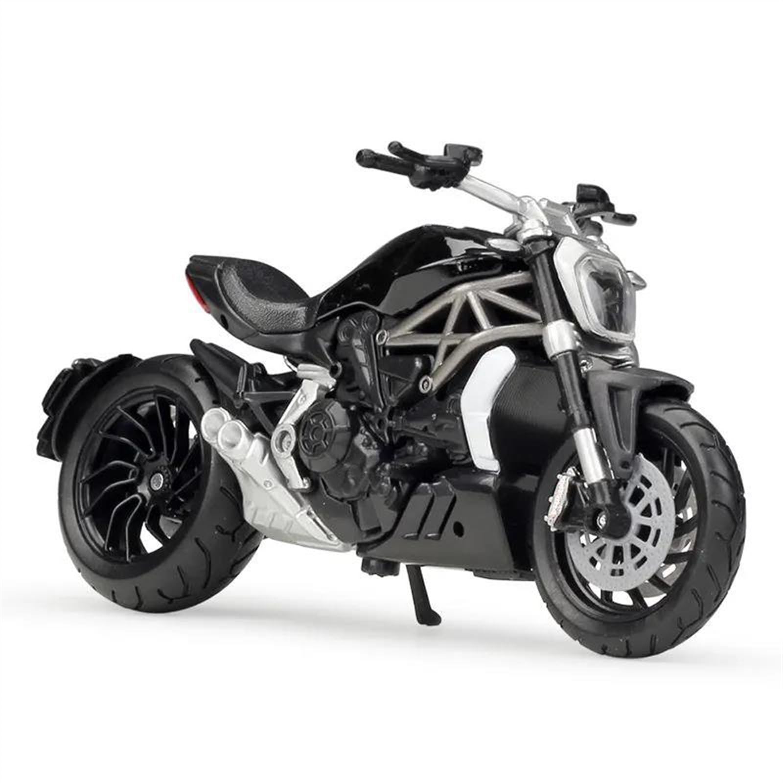 SEYXF Motorbike Toy Motorcycle Metal Model Collection Simulation Diecasts Gifts 1/18 for Ducati X Diavel S 2016(with Box)