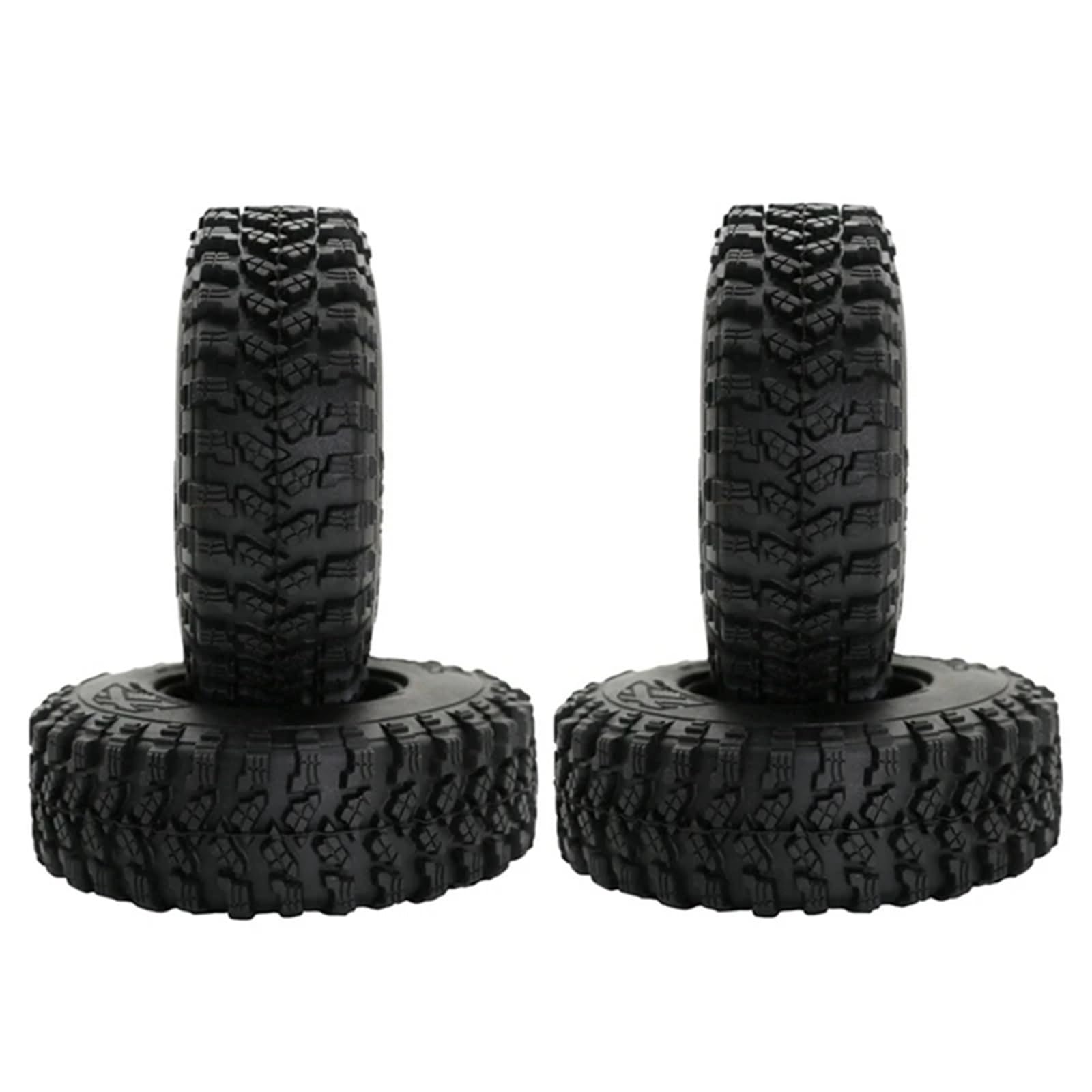 Neumáticos de Coche RC para Traxxas para TRX4 para D90 para Axial SCX10 para Redcat para MST 4PCS 106Mm 1.9 Neumáticos De Ruedas De Goma 1/10 Coche Trepador De Control Remoto