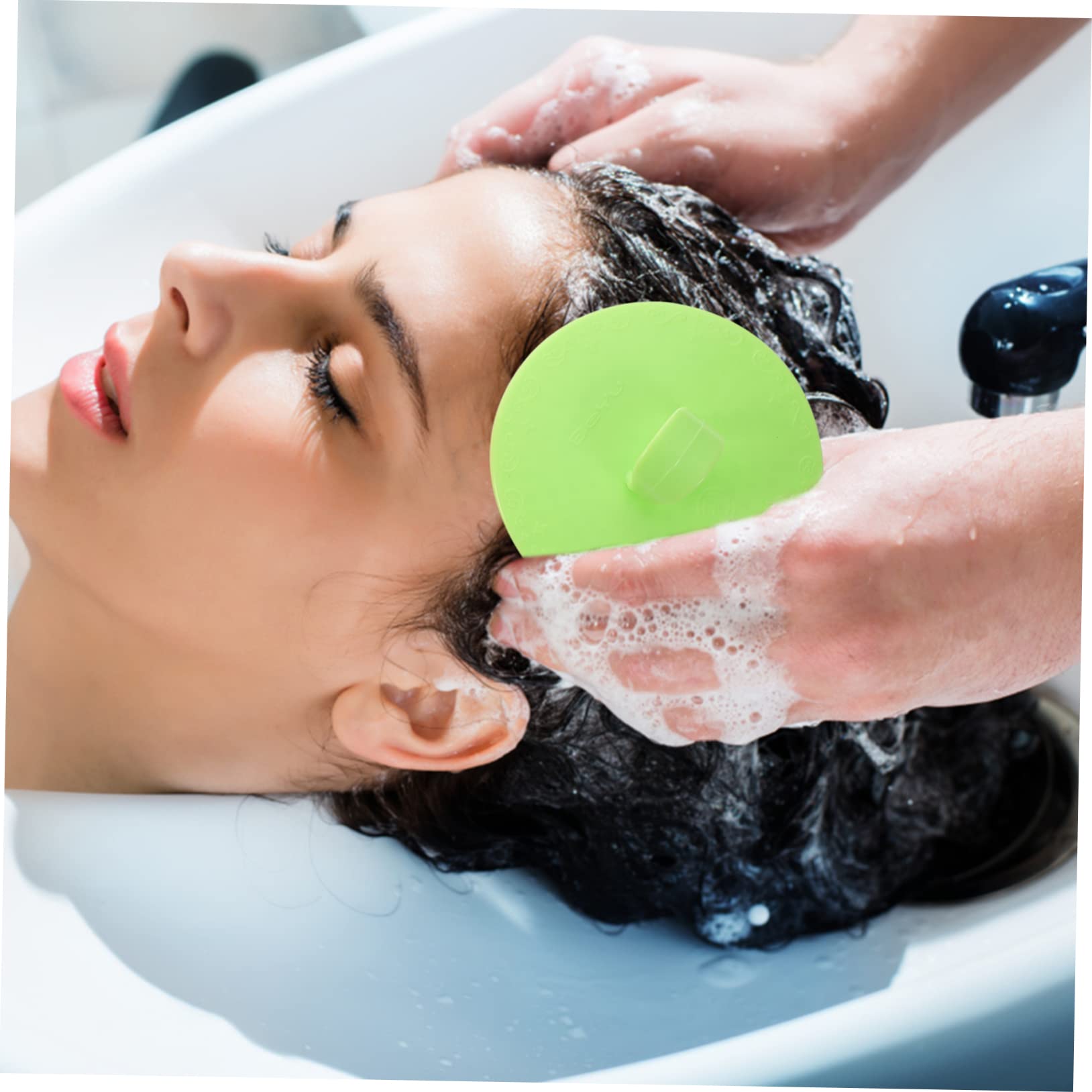 VALICLUD 3 Sätze Shampoo-bürste Haarbürste Kopfwäscher Shampoo-massagegerät Kopfhaut Reinigung Eber Waschen Friseur Bürsten Haarwaschpinsel Massagebürste Pp 6 Stück * 3