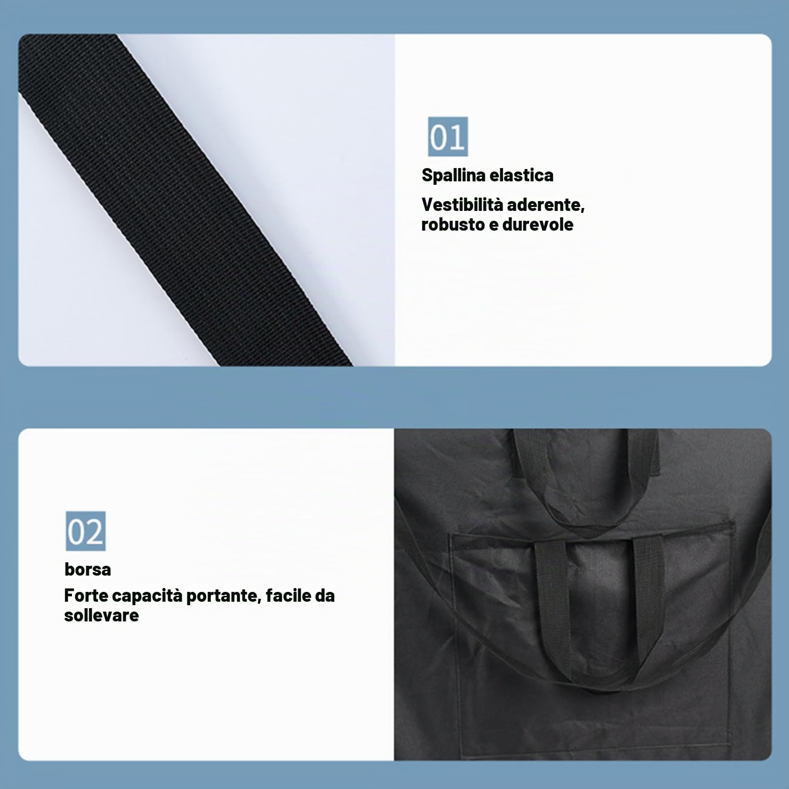 Borsa da trasporto per lettino da massaggio - Valigetta da viaggio portatile per lettino spa con maniglia | Design moderno creativo, accessorio professionale per il deposito, supporto per terapisti