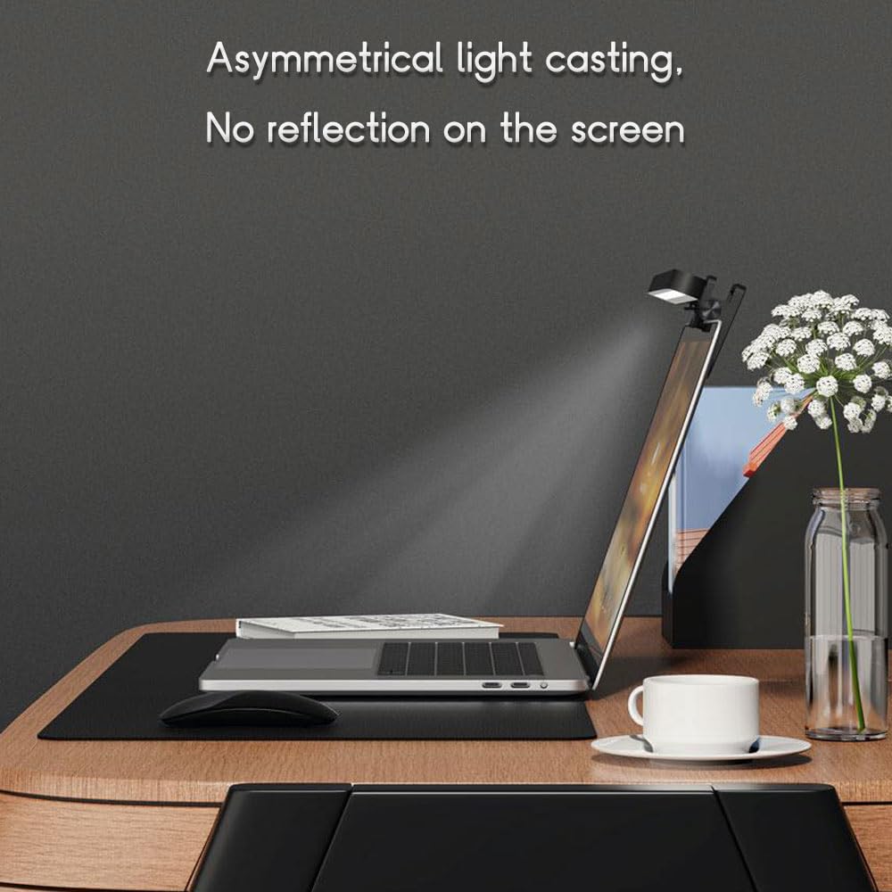 GOGOLIN Laptop Monitor Light Bar, Computer USB Lamps with Touch Dimmer Switch, E-Reading LED Light Anti-Glare for Office/Home, Brightness/Color Temperature Adjustment