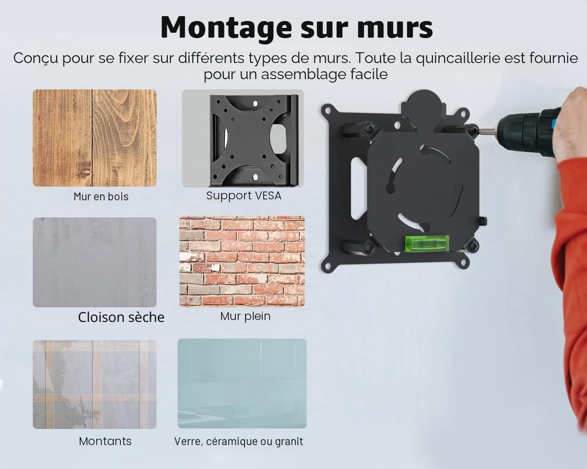 ElecGear Support Mural Magnétique pour Xbox Series X, Support Métallique avec Cintre pour Casque de Jeu, Aimants intégrés et Niveau - fixation XSX Verticale, Horizontale ou sous le Bureau