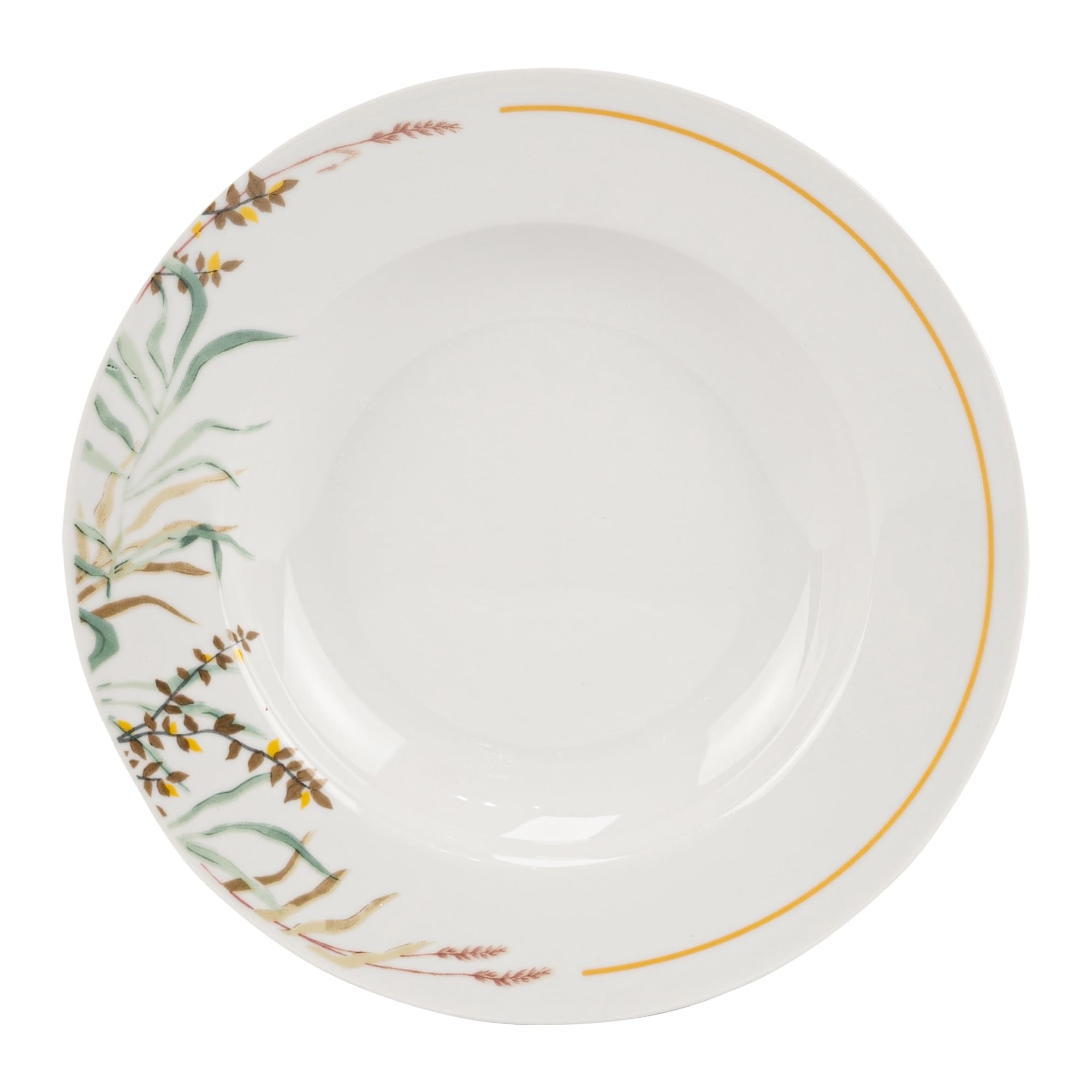 Service Vaisselle 6 Personnes - 18 Pièces - Porcelaine - Assiettes Service de Table - Ensemble Vaisselle de Table Moderne - Assiette et Arts de la Table - Assiettes Plates