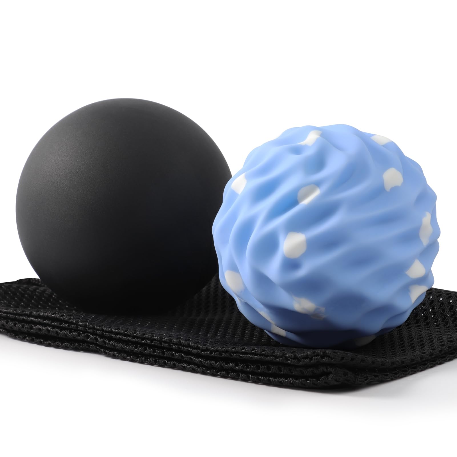 Bolas de silicona grandes para masaje de lacrosse para relajación miofascial, yoga, masaje de tejido profundo, terapia de puntos gatillo, fascitis plantar del pie, dolor de nudos
