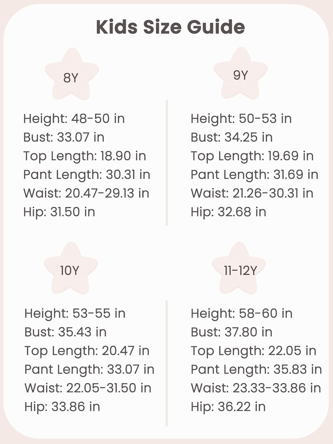Yvowming 8-12Y 2 Piece Girls Clothes Outfits Sweatsuit Sets Oversized Sweatshirt and Baggy Sweatpant Fall Winter Clothing - Image 7