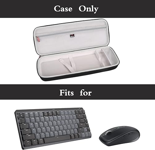 Miniatura 6 de Mchoi Funda para teclado MX adecuada para teclado mecánico MX inalámbrico iluminado, a prueba de golpes, resistente al agua, funda protectora de