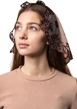 Amazon.com: Maria Veils Catholic Mantilla Mass Infinity Veil Church
