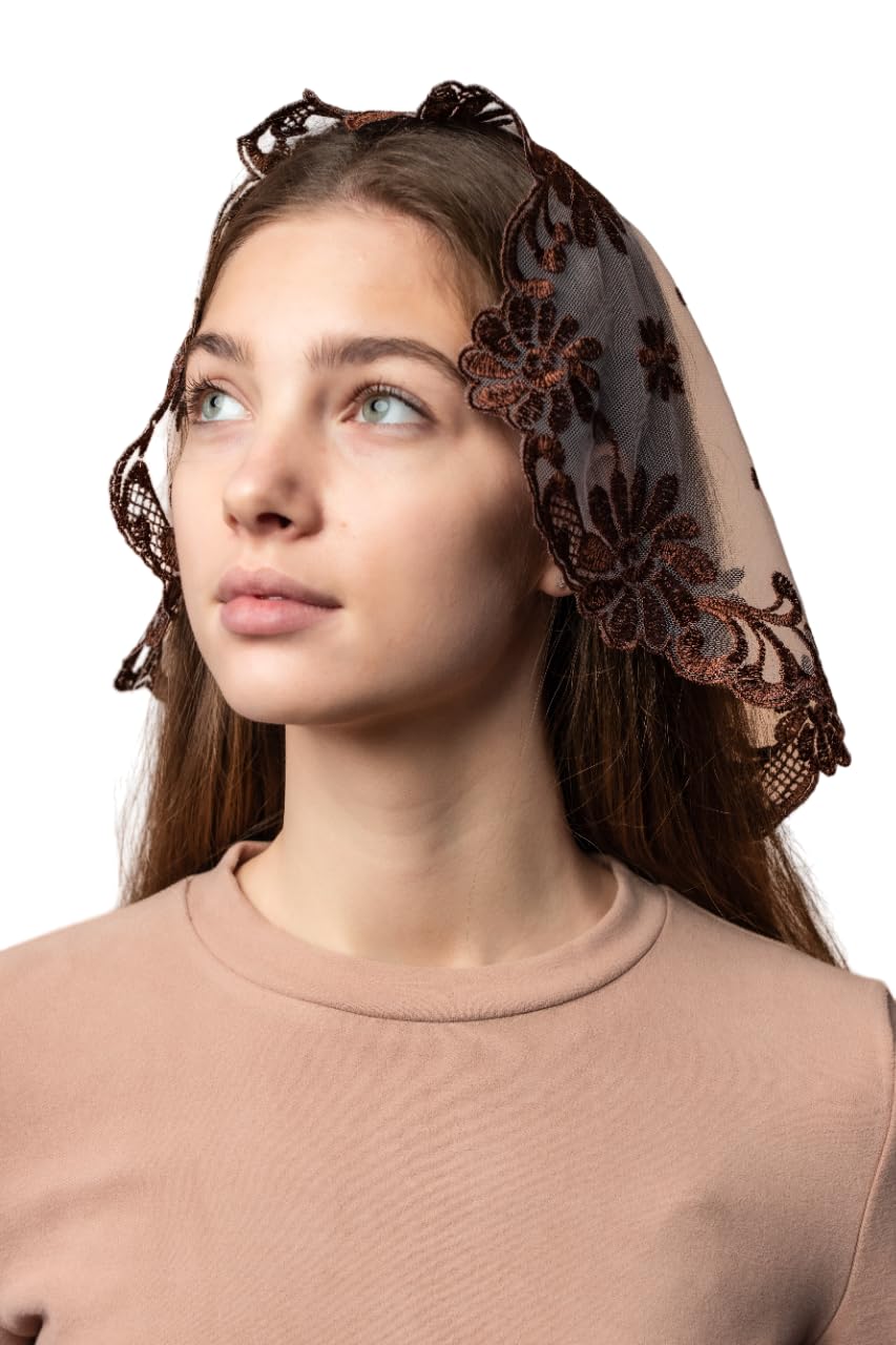 Amazon.com: Maria Veils Catholic Mantilla Mass Infinity Chapel