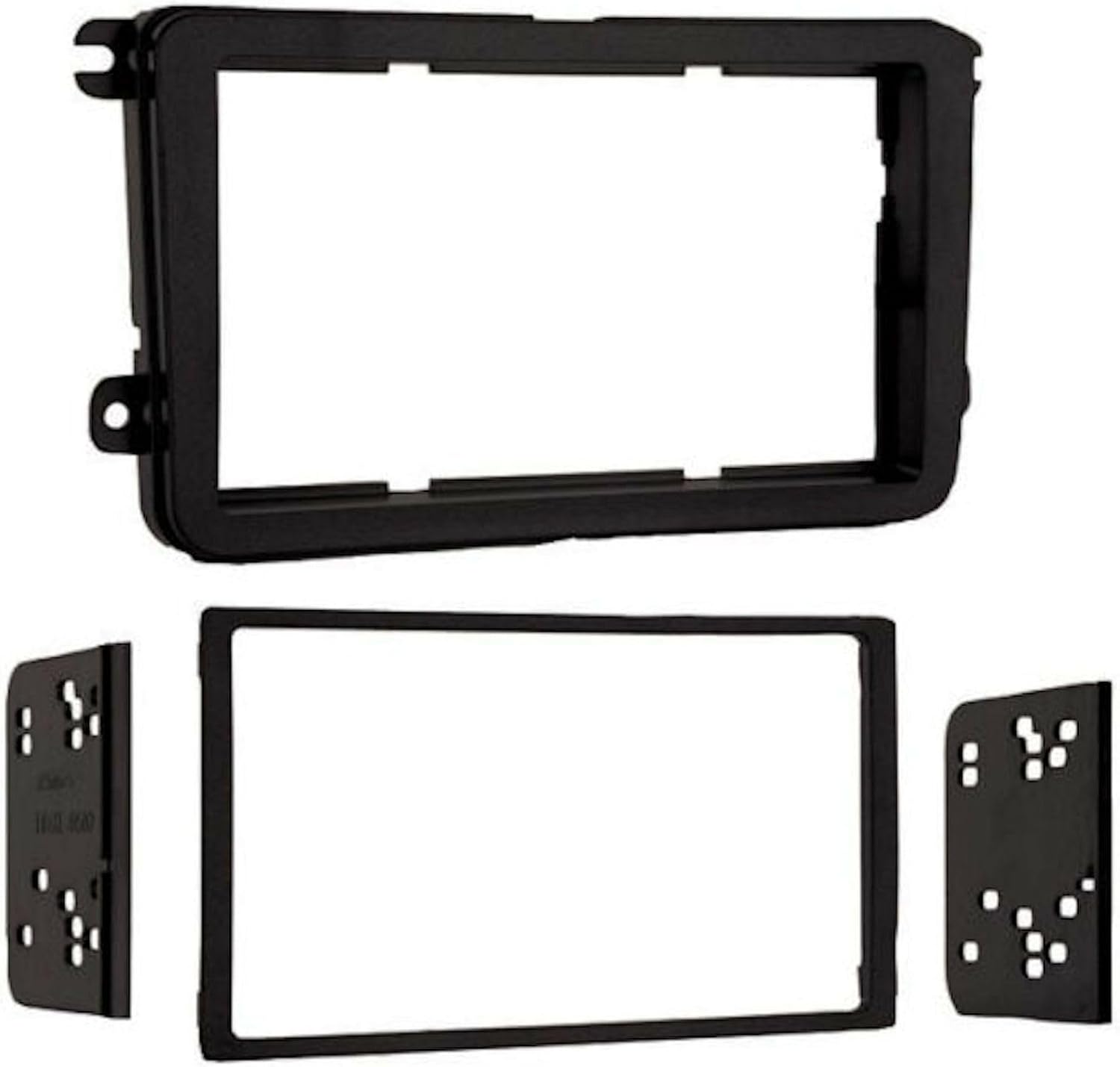 Double Din Dash Kit for VW for Beetle for CC for Eos for GLI for GTI for Golf for Jetta for Passat for Passat CC for Rabbit for Tiguan for R32 Stereo Replacement