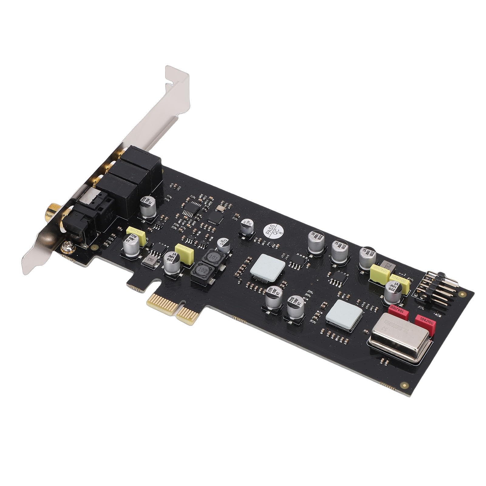 XUMIUZIY SSS1700 PCIe-Soundkarte | Glasfaser-Koaxial-Digital-HiFi-interne Stereo-Audiokarte