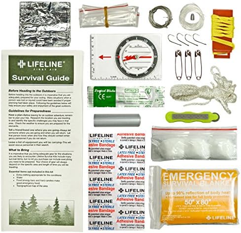 Lifeline Essential Ultralight Survival Kit (29-Piece), Multi Color image 4