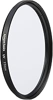 Amazon Basics 77mm UV Protection Lens Filter - Scratch Resistant, Blocks UV Rays, Protects Camera Lenses for Outdoor Photography
