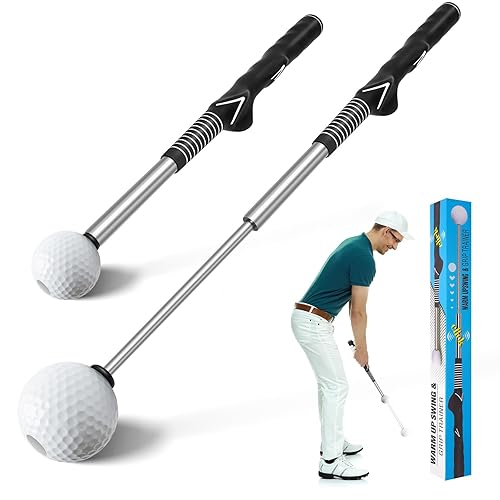 Pro-Level Retractable Golf Swing Trainer - Right-Handed Click Stick Golf
