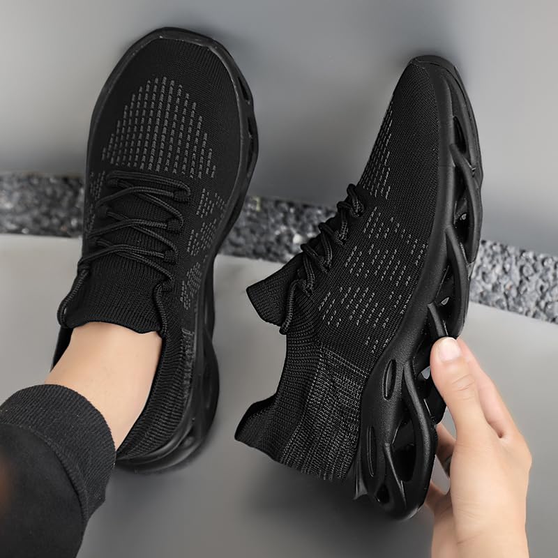 Image of Men Running Shoes Men's Tennis Shoes Lightweight Breathable Fashion Sneakers Non Slip Workout Gym Shoes for Running
