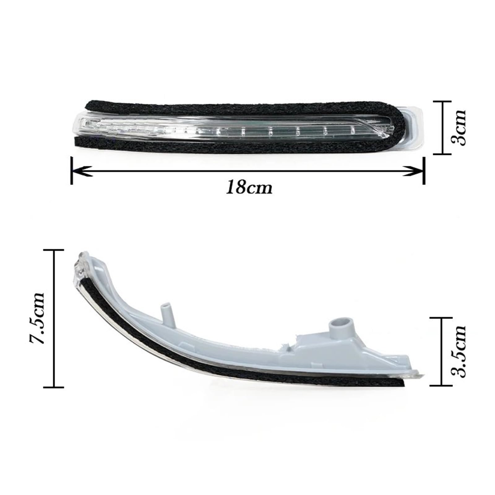Indicatori Retrovisori Per Hyundai Per I20 Per GB Per IB 2016-2018 Auto Specchietto Retrovisore Esterno Indicatore Di Direzione Lampada LED 87624-C8000 Fanale Fanalino Freccia(Only right)