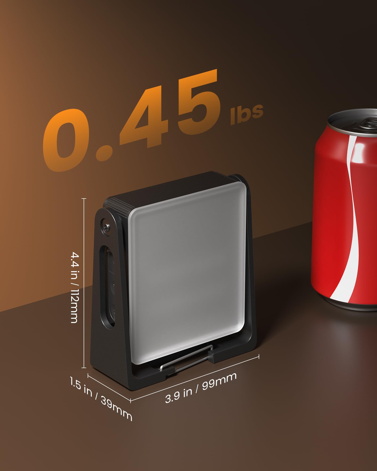 Confezione da 2 lanterne da campeggio portatili a LED, 4000 mAh, ricaricabili, dimmerabili, con clip e supporto, torcia 2 in 1 e luci di emergenza per interruzioni di corrente domestica, sopravvivenza