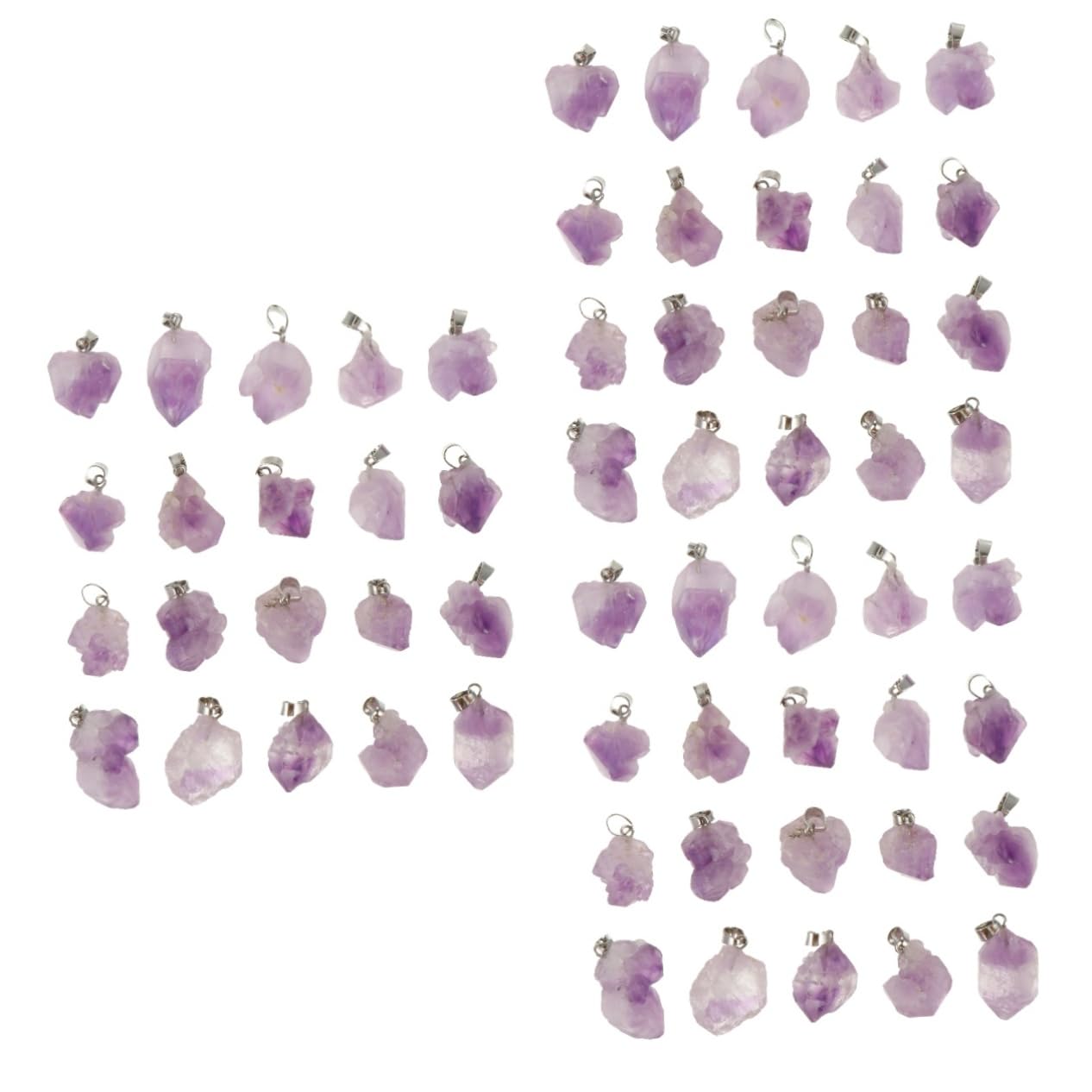Housoutil 3 Series Colgantes De Natural Para Joyería Diy Accesorios De Fabricación De Joyas Pendientes Y Decoración De Manualidades 20 Piezas*3