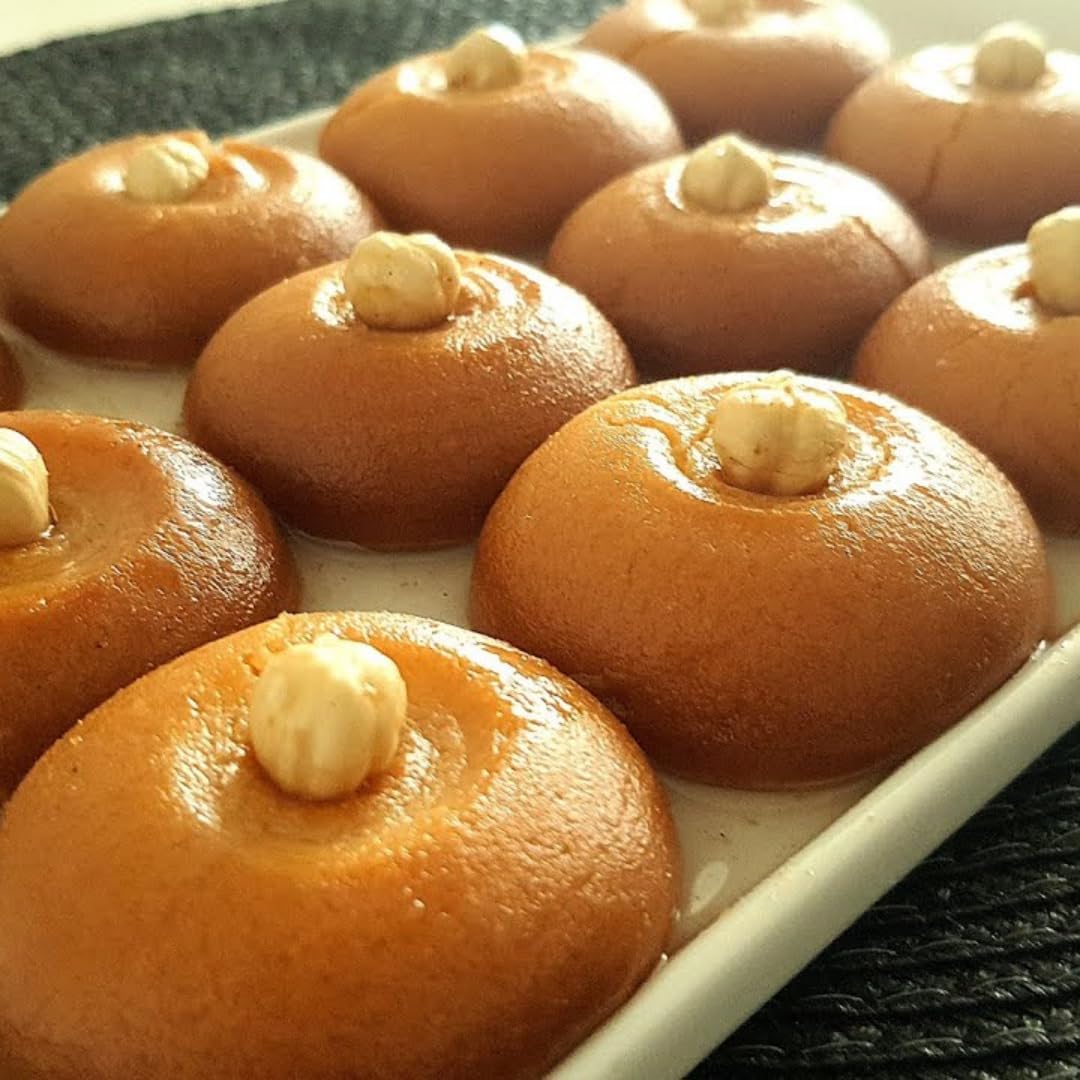 Oz Yufka, Sekerpare dolce al latte in stile turco Delizioso dessert pratico 250 grammi x 5 PEZZI + pufai