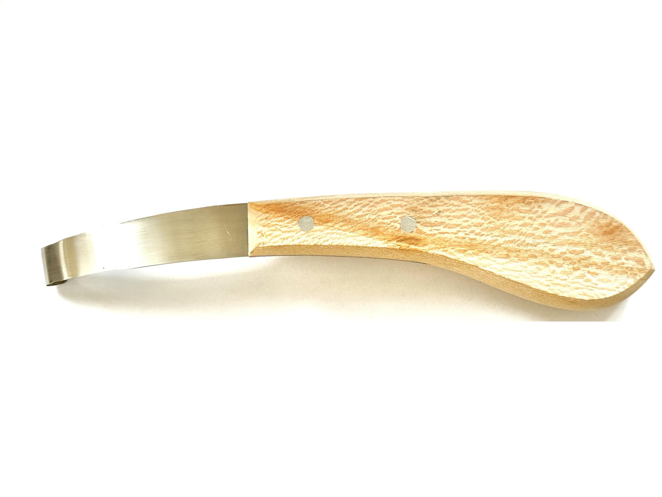 Wooden Handle Sharp Hoof Knife Straight Stainless Steel 20cm Horse Hoof Cutters - Image 4