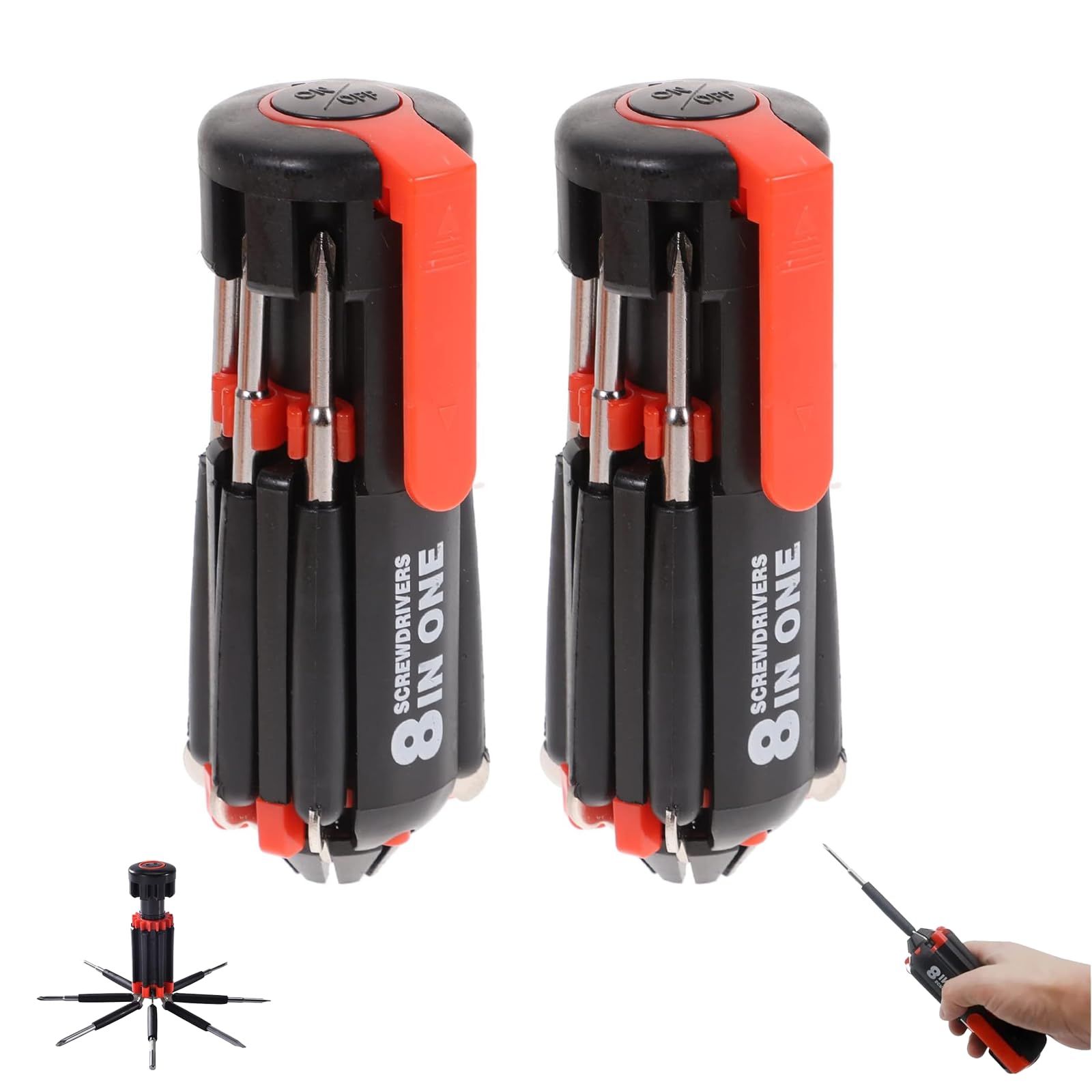 Amazon.com: Angoily 8 in 1 Screwdriver General, Folding Pocket
