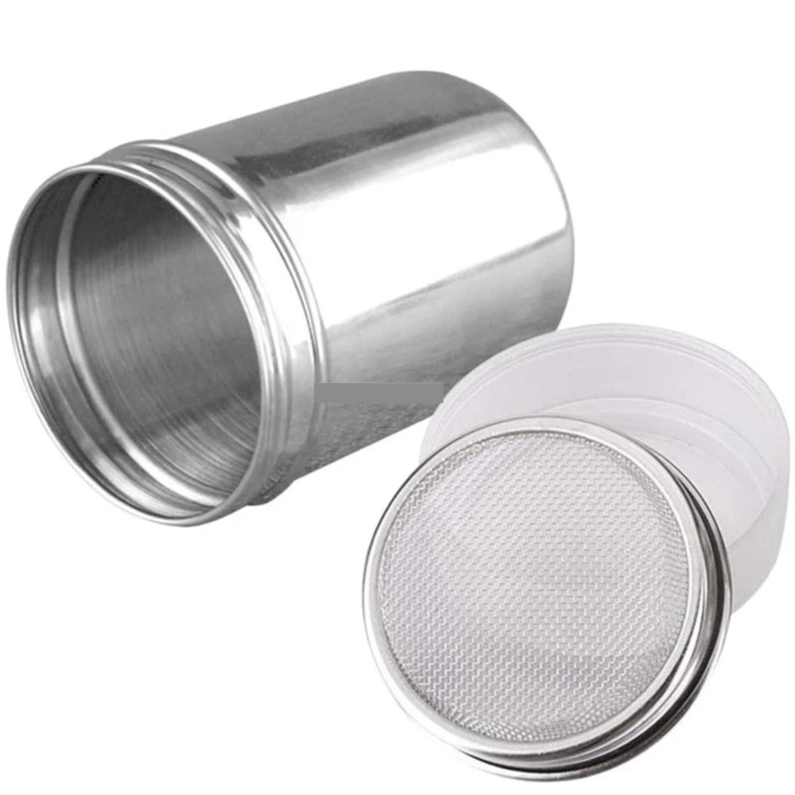 Shaker à café en acier inoxydable 3 pièces pour Farine Fine Sucre