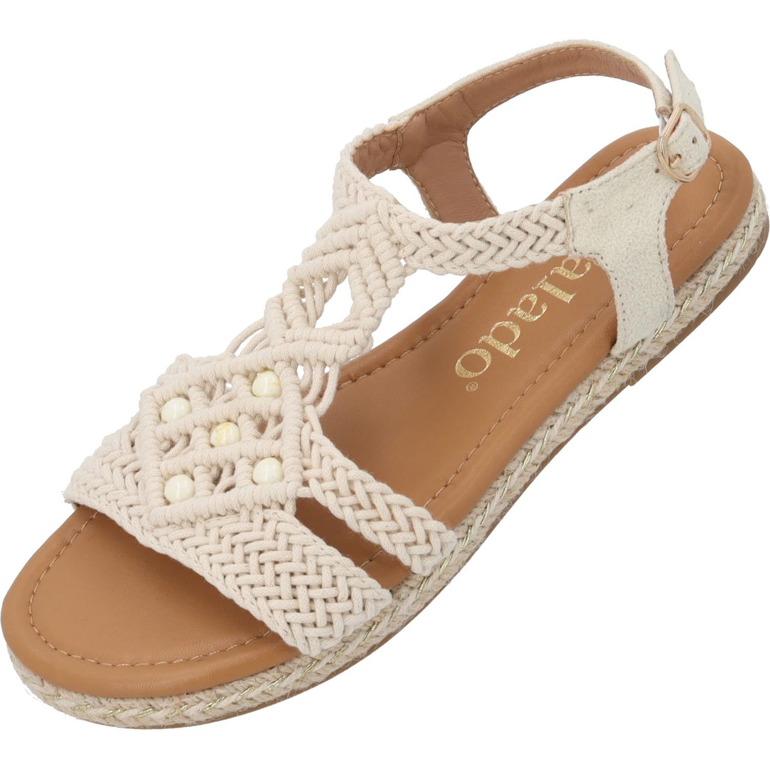 Palado Damen Sandalen Balhice - modische Pantoletten - elegante Sommerschuhe - bequeme Sandaletten mit verstellbarem Riemen