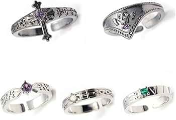 ハンターハンター クラピカ アクセサリー 3点セット イヤリング 指輪