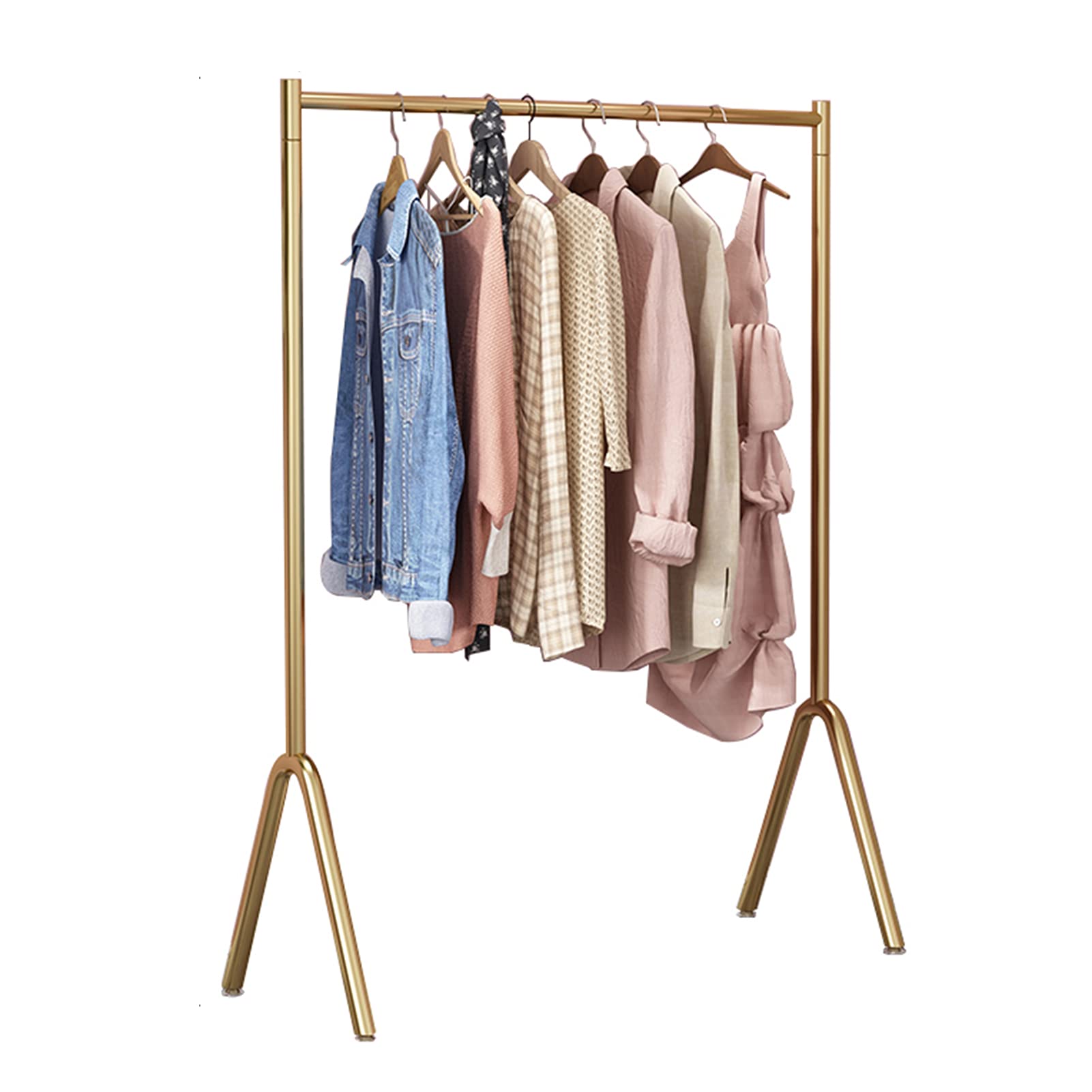 Porte-vêtements en métal pour organiser l'entrée et la chambre