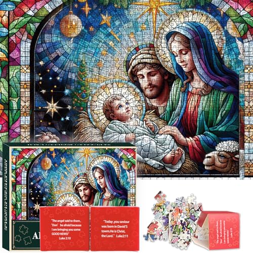 2025 Christmas Advent Calendar Gift Jigsaw Puzzle Countdown 24 Da...
