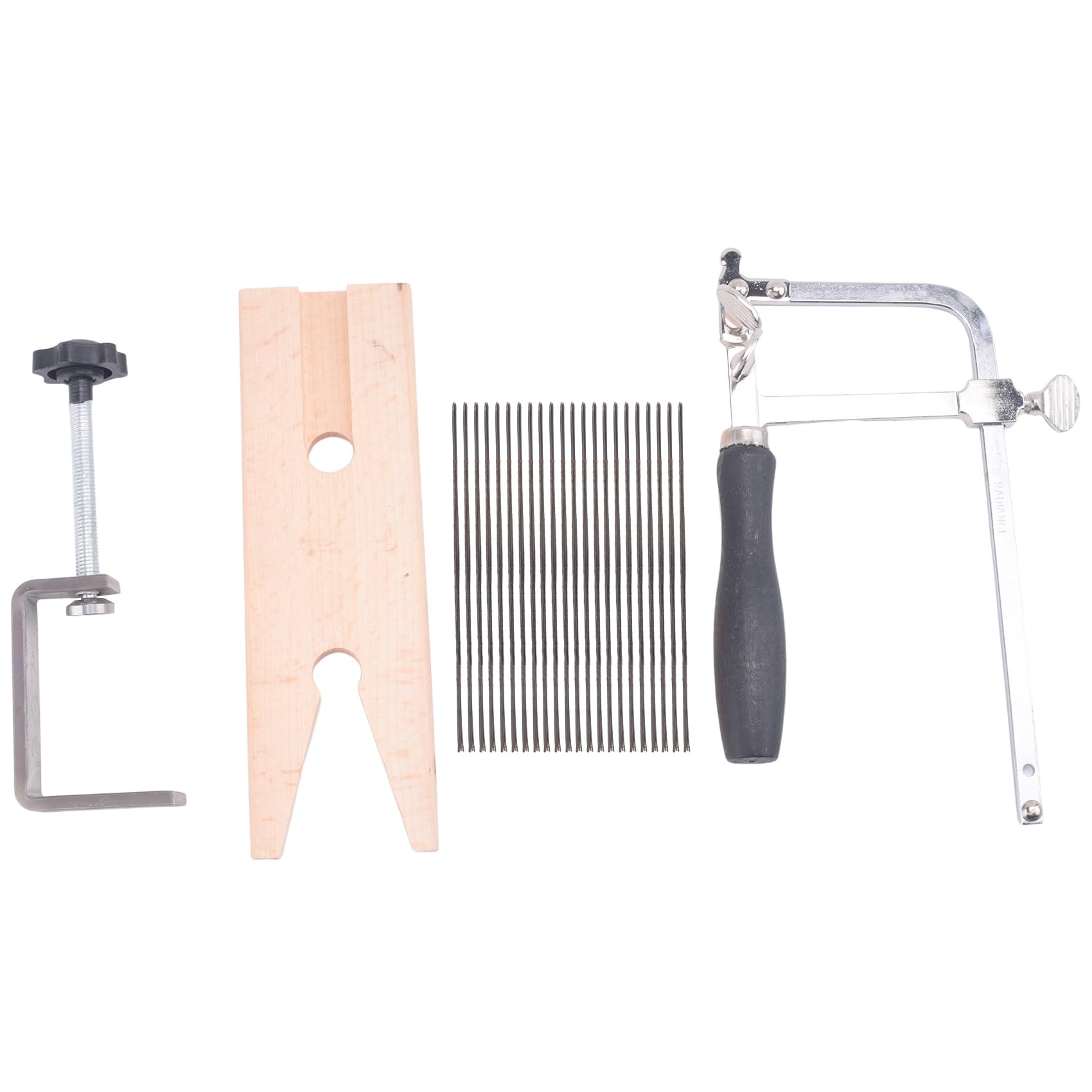 1 ensemble professionnel de scie de bijoutier ensemble d'outils de scie cadre de scie 144 lames en bois broche pince bois métal aussi