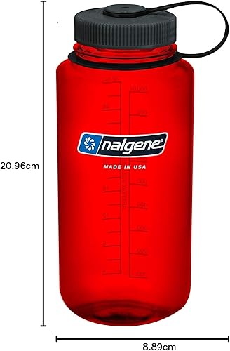 Miniatura 54 de Nalgene Sustain - Botella de agua de Tritan sin bisfenol A hecha con un 50 % de material derivado de restos de plástico, 32 fl oz, boca ancha