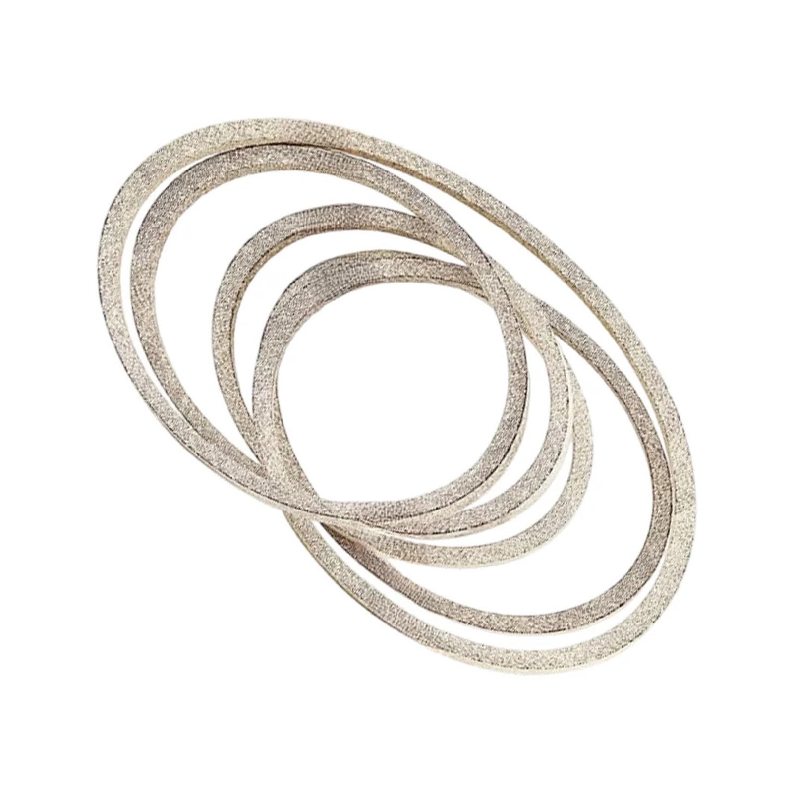 Genérico Correa de cortacésped, Compatible con Toro, 105-7790 Z500 Z550 | 105-7790-03, Z560, Z580, Z595, caucho y fibra de aramida, 5/8 x 226 pulg