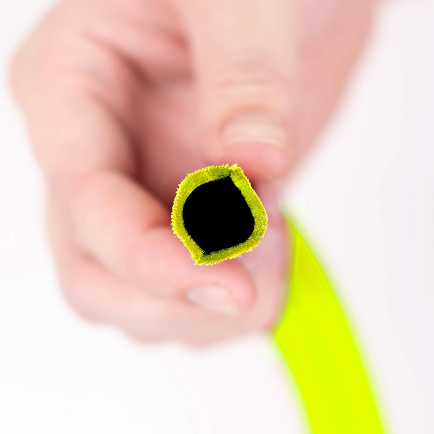 Country Brook Design - 1 Inch Hot Yellow Climbing Spec Tubular Nylon Webbing, 100 Yards