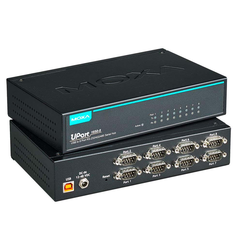 Amazon.co.jp: MOXA 8ポート RS-232/422/485 USB-シリアルコンバータ