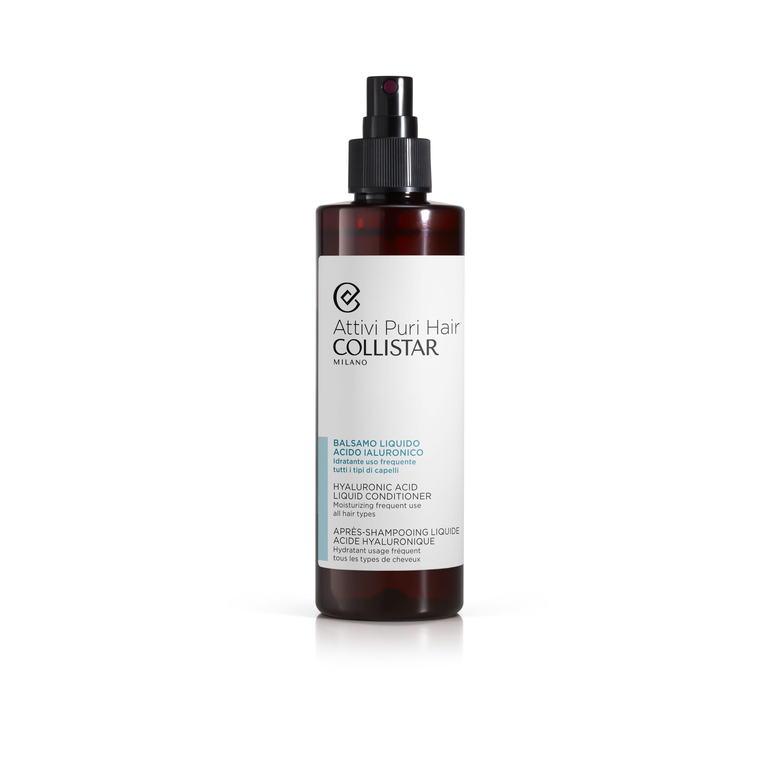 Collistar Flüssigbalsam Mit Hyaluronsäure, Feuchtigkeitsspendend und für häufiges Waschen. Für alle Haartypen, 200 ml